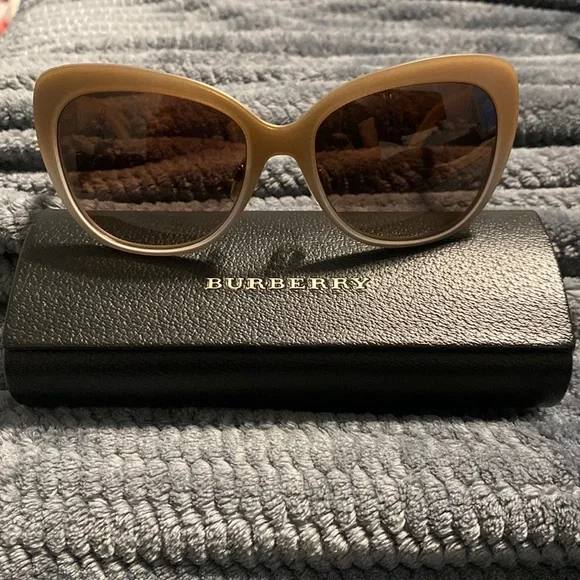 Burberry | Accessories | Burberry Sunglasses Tan | Poshmark display picture 1